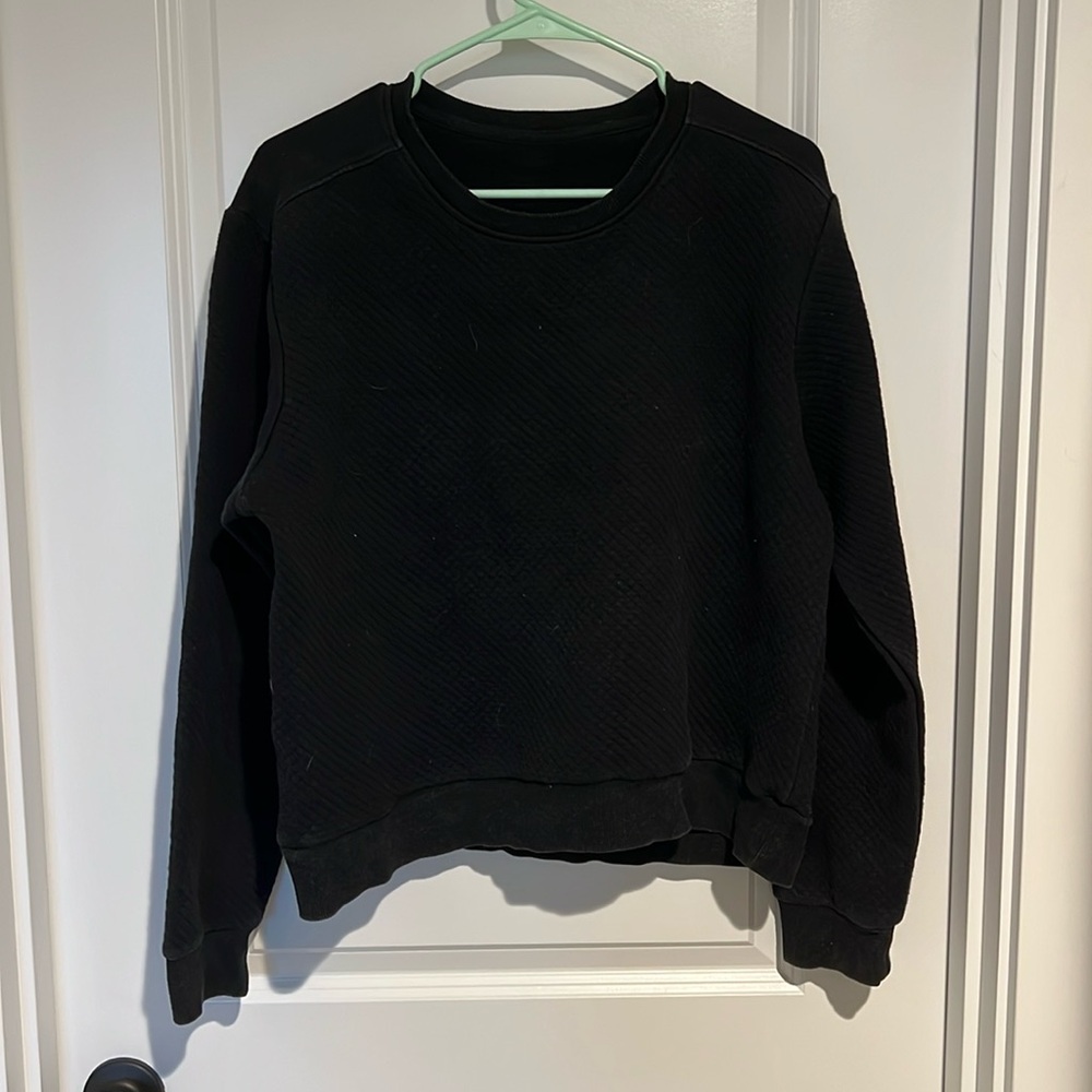Born Primitive Quilted Cropped Sweatshirt